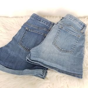 2 Pair Cat & Jack Girls Jean Shorts